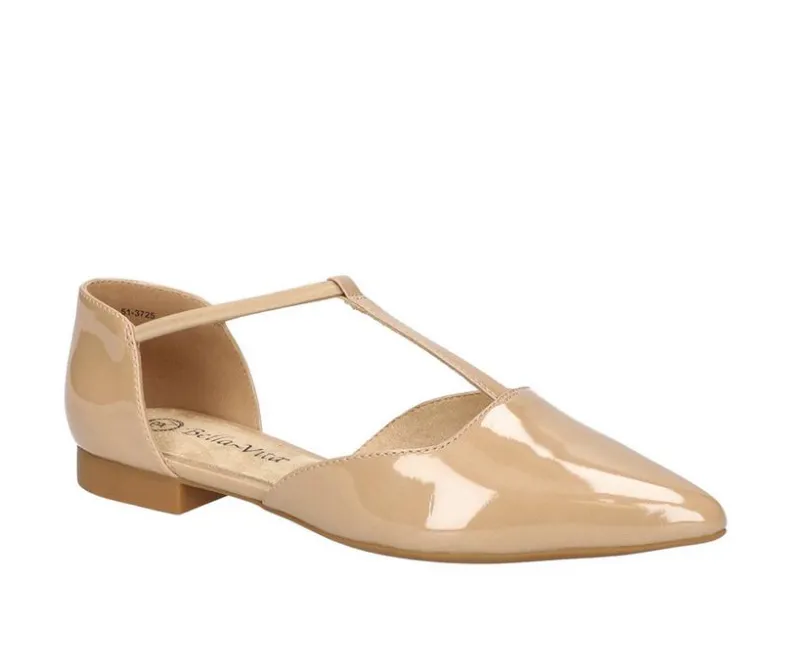 Flats>Bella Vita Women's Darby T-Strap Flats