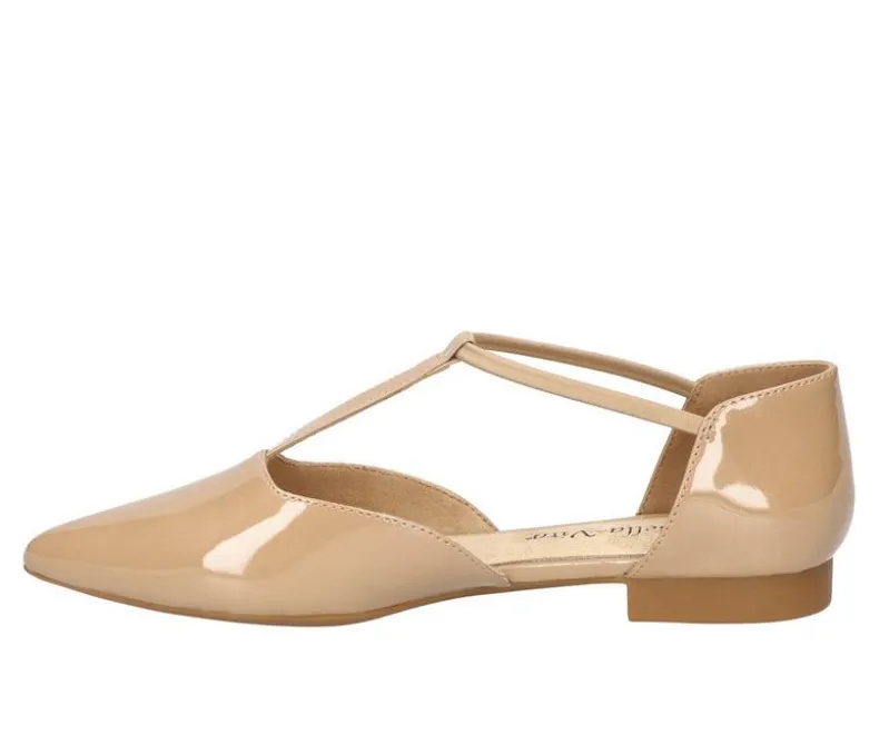 Flats>Bella Vita Women's Darby T-Strap Flats