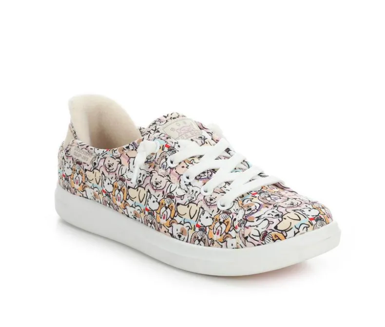 Athletics & Sneakers>BOBS Women's D'Vine Bud 4Life Slip-Ins Casual Slip-On Sneakers