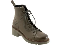 Lace Up|Boots & Booties>Bueno Women's Nikita Combat Booties