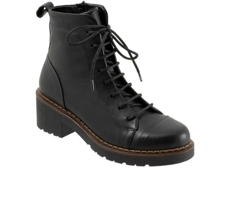 Lace Up|Boots & Booties>Bueno Women's Nikita Combat Booties