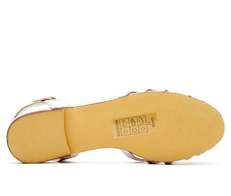 Flats>Chelsea Crew Women's Cage Sandals