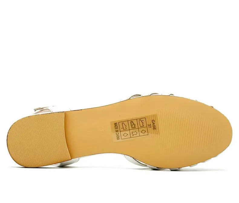 Flats>Chelsea Crew Women's Cage Sandals