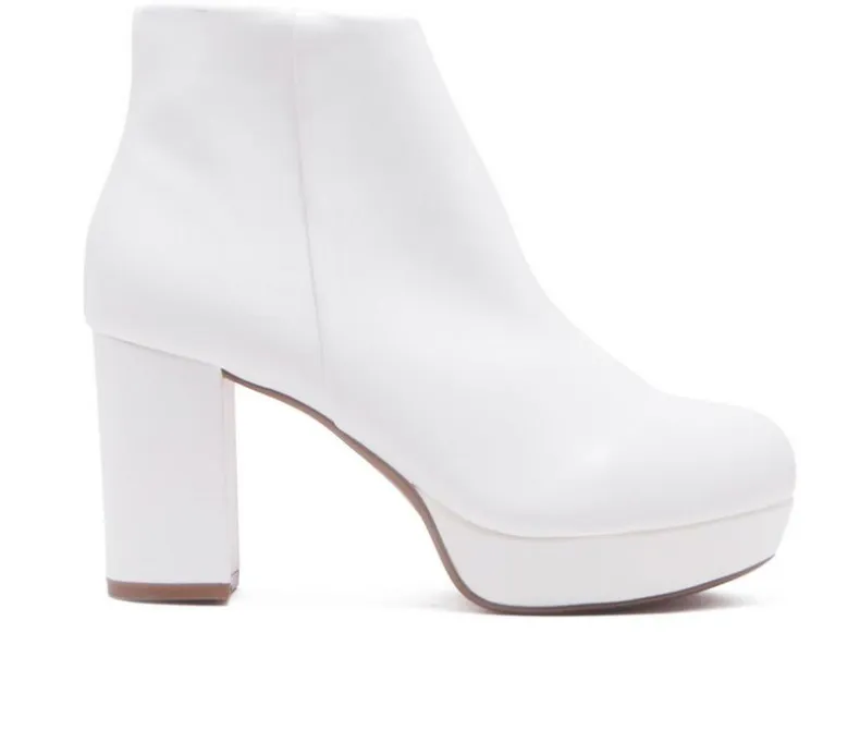 Dress>Chelsea Crew Women's Disco Platform Heeled Booties