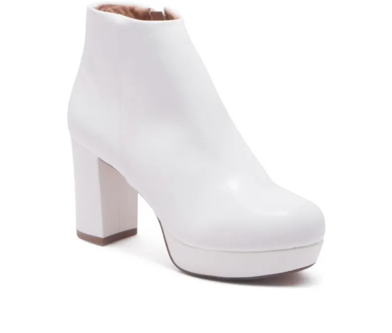 Dress>Chelsea Crew Women's Disco Platform Heeled Booties