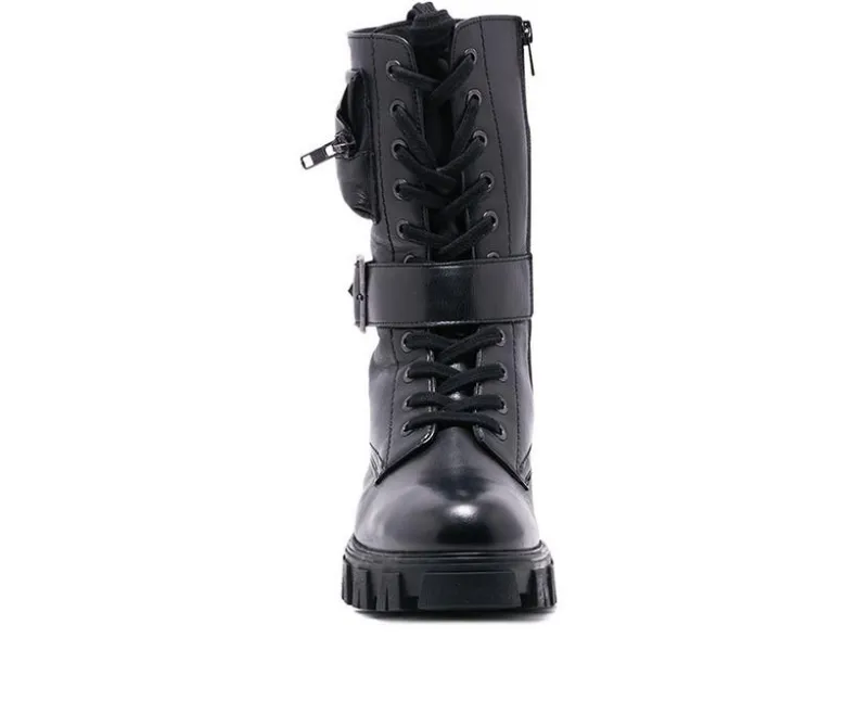 Lace Up>Chelsea Crew Women's Scandal Combat Boots