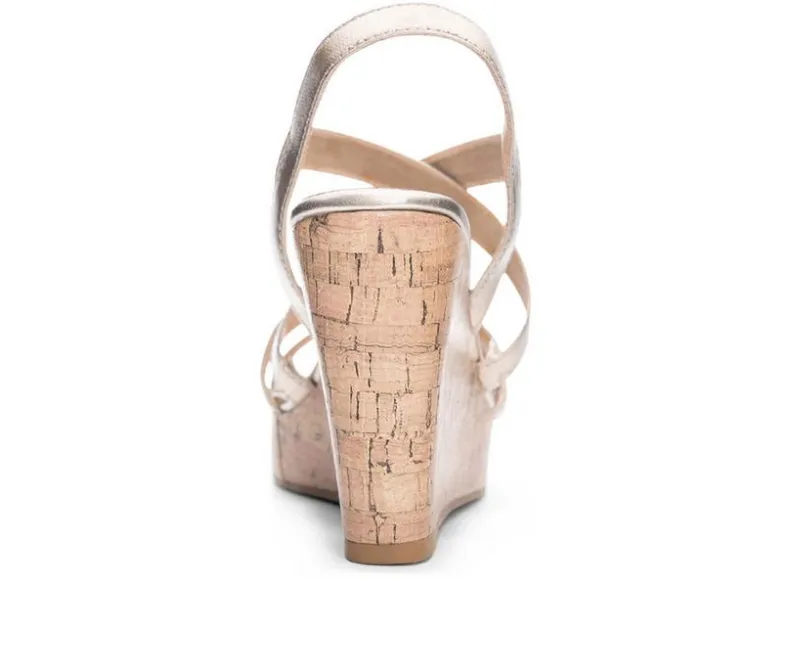 Pumps & Heels>CL By Laundry Women's Bijous Wedge Sandals