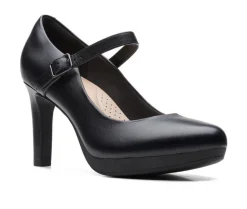 Pumps & Heels>Clarks Women's Ambyr Shine Mary Jane Pumps