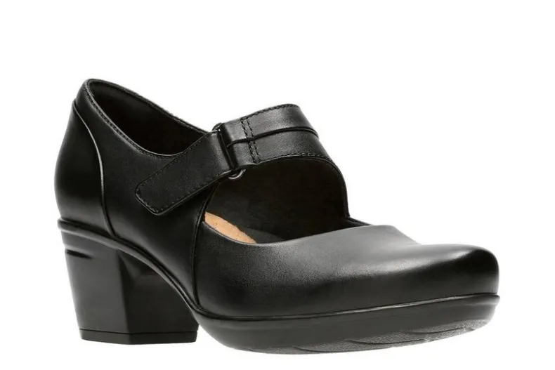 Clogs & Mules>Clarks Women's Emslie Lulin Mary Jane Heels