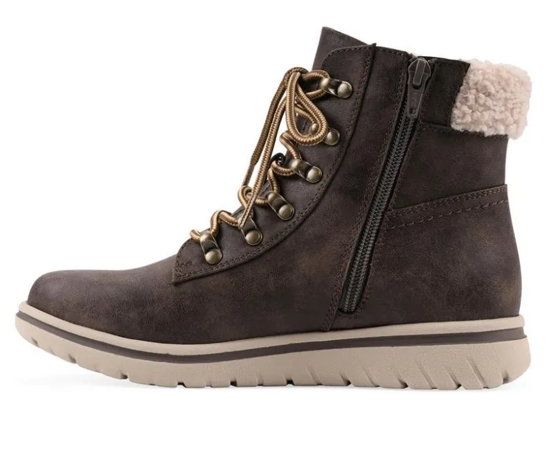 Lace Up|Boots & Booties>Cliffs by White Mountain Women's Hadrian Booties