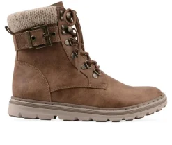 Lace Up|Boots & Booties>Cliffs by White Mountain Women's Kimmie Booties