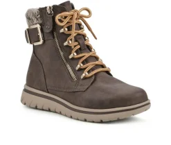 Lace Up|Boots & Booties>Cliffs by White Mountain Women's Hearten Lace Up Booties