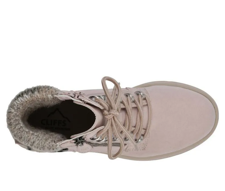 Lace Up>Cliffs by White Mountain Women's Hearten Lace Up Booties