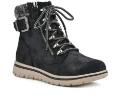 Lace Up|Boots & Booties>Cliffs by White Mountain Women's Hearten Lace Up Booties
