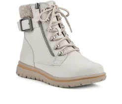 Lace Up>Cliffs by White Mountain Women's Hearten Lace Up Booties