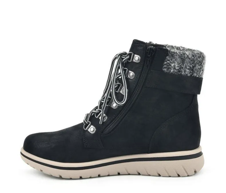 Lace Up>Cliffs by White Mountain Women's Hearty Booties