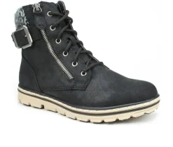 Lace Up>Cliffs by White Mountain Women's Kelsie Lace-Up Booties