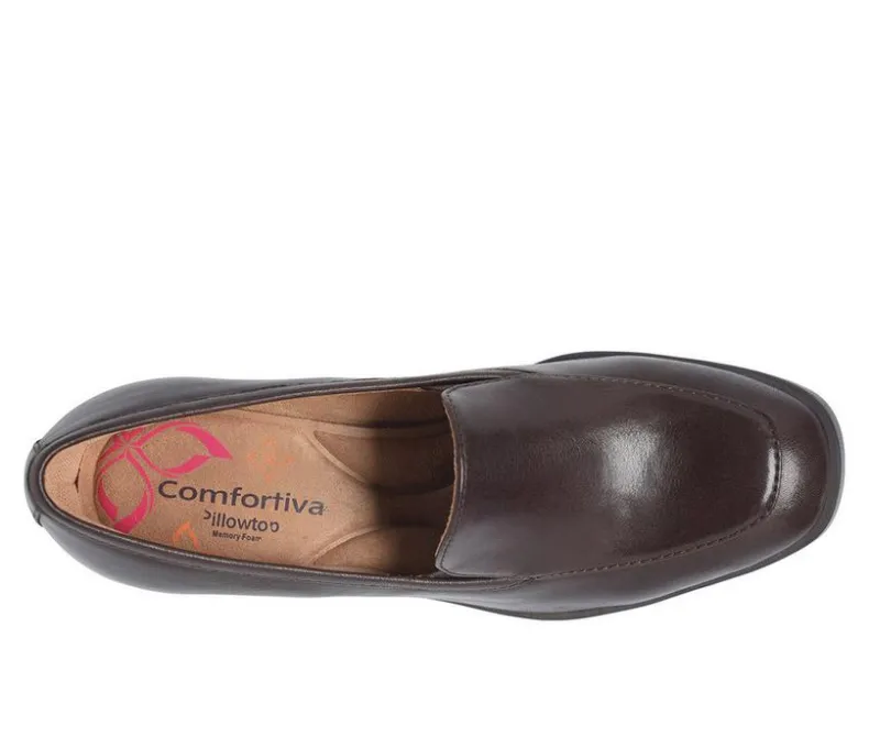 Loafers & Oxfords>Comfortiva Women's Hailey Slip Reistant Dress Loafers