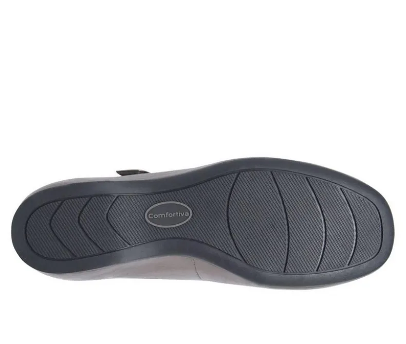 Flats>Comfortiva Women's Kaylee Slip Resistant Mary Jane Flats