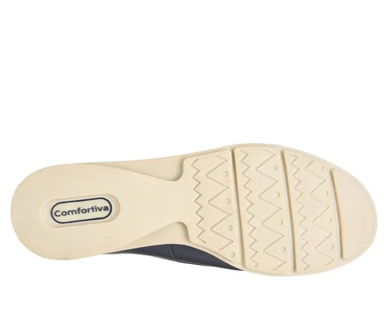 Flats>Comfortiva Women's Pratima Peep Toe Flats