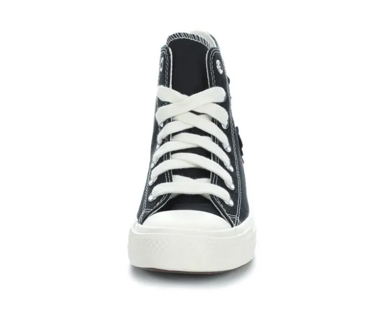 High Top|Fashion & Lifestyle>Converse Women's Chuck Taylor All Star Embroidered Flower High-Top Sneakers