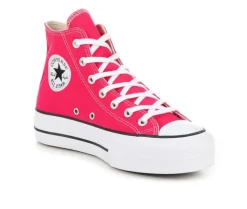Platform|High Top>Converse Women's Chuck Taylor Seasonal Lift Hi Sustainable Platform Sneakers
