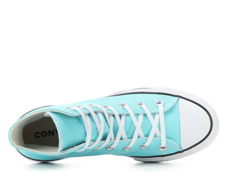 Platform|High Top>Converse Women's Chuck Taylor Seasonal Lift Hi Sustainable Platform Sneakers