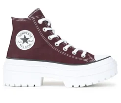 Platform|High Top>Converse Women's Chuck Taylor All Star Canvas Lugged Heel Sneakers
