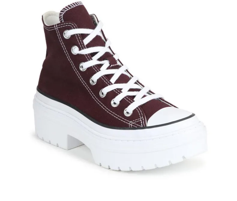 Platform|High Top>Converse Women's Chuck Taylor All Star Canvas Lugged Heel Sneakers