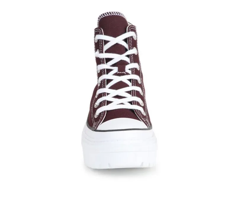 Platform|High Top>Converse Women's Chuck Taylor All Star Canvas Lugged Heel Sneakers