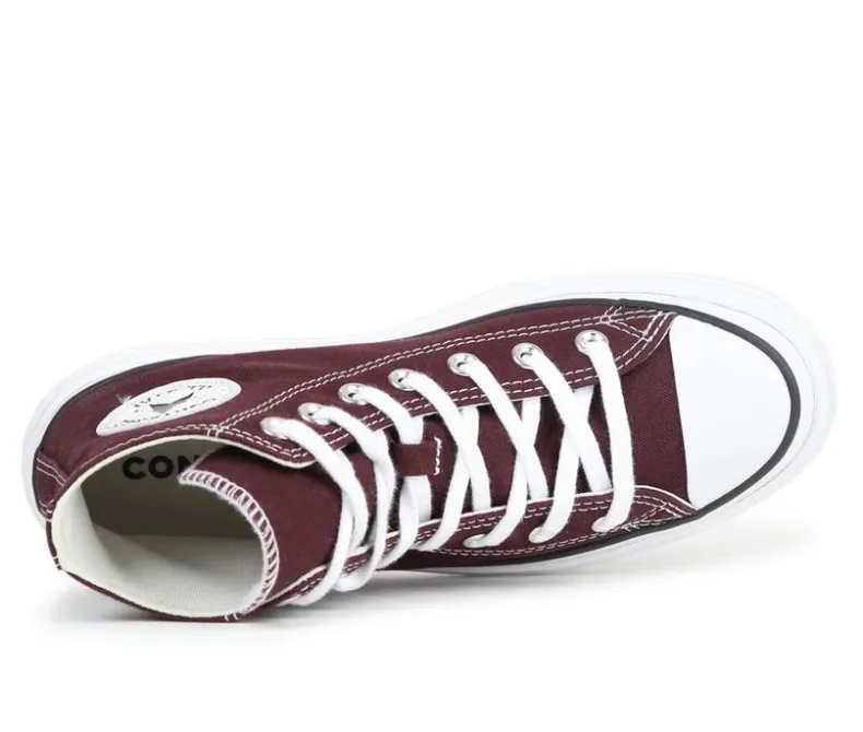 Platform|High Top>Converse Women's Chuck Taylor All Star Canvas Lugged Heel Sneakers
