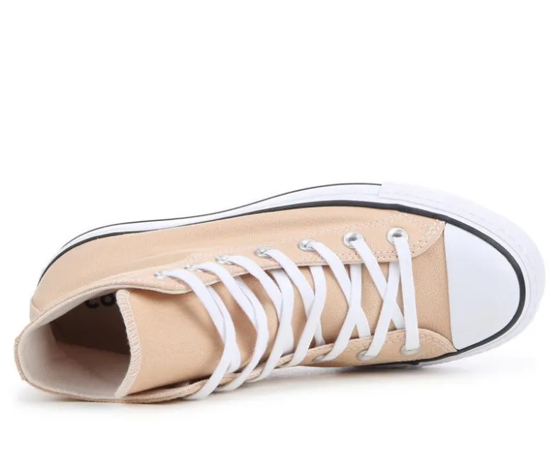 Platform|High Top>Converse Women's Chuck Taylor Seasonal Lift Hi Sustainable Platform Sneakers
