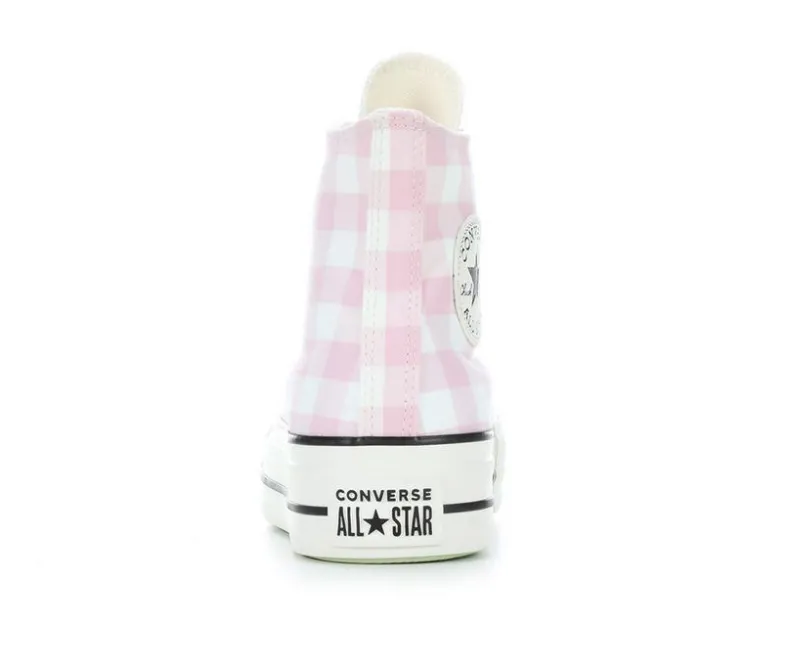 Platform|High Top>Converse Women's Chuck Taylor All Star Gingham High-Top Sneakers