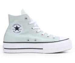 Platform|High Top>Converse Women's Chuck Taylor Seasonal Lift Hi Sustainable Platform Sneakers