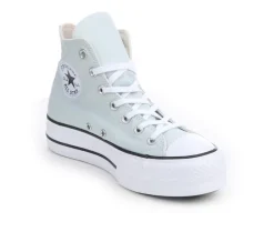 Platform|High Top>Converse Women's Chuck Taylor Seasonal Lift Hi Sustainable Platform Sneakers