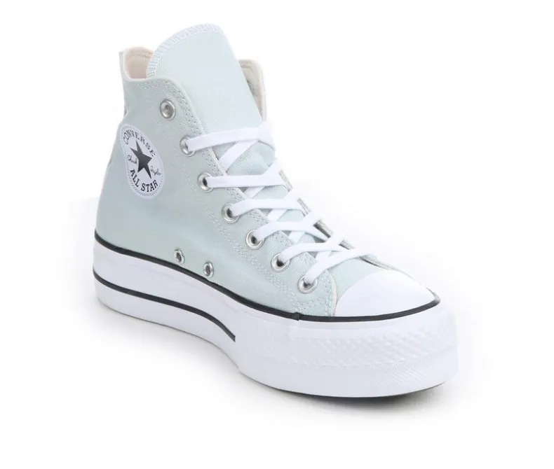 Platform|High Top>Converse Women's Chuck Taylor Seasonal Lift Hi Sustainable Platform Sneakers