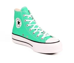 Platform|High Top>Converse Women's Chuck Taylor Seasonal Lift Hi Sustainable Platform Sneakers