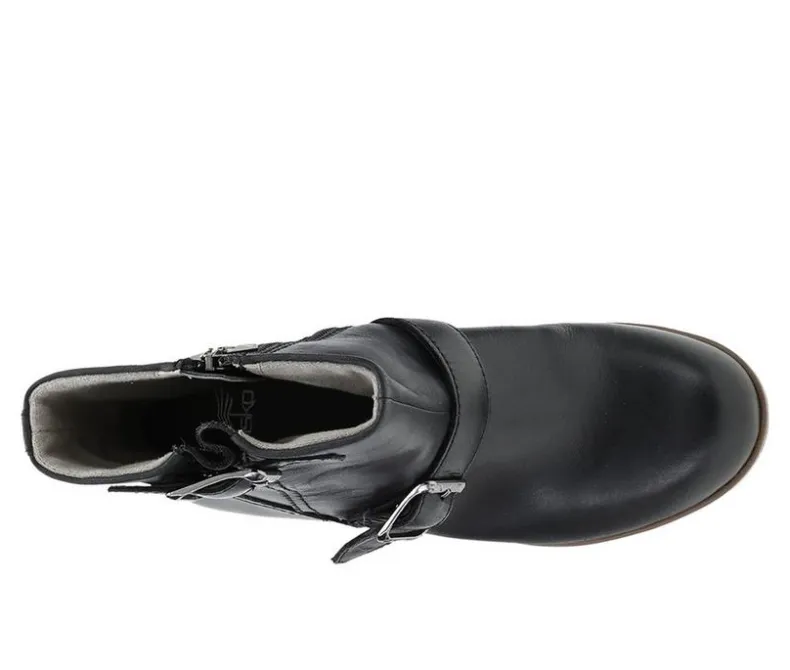 Moto>Dansko Women's Delphine Waterproof Moto Booties