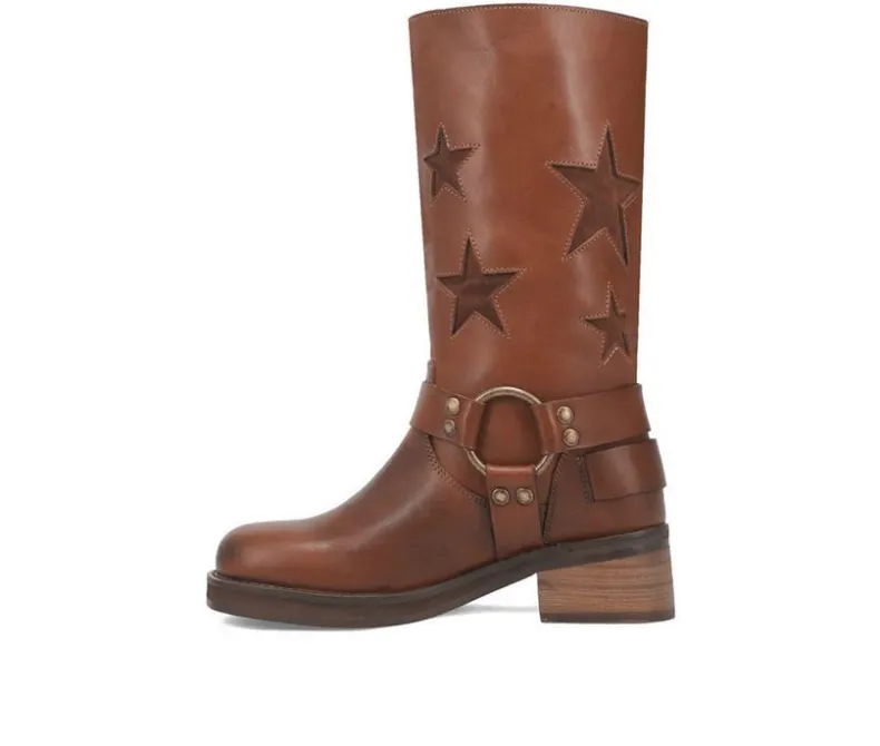 Moto>Dingo Boot Women's Blacklist Mid Calf Moto Boots