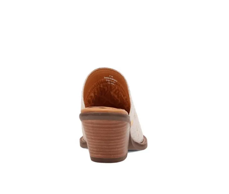 Pumps & Heels|Clogs & Mules>Dingo Boot Women's Cash Cow Heeled Mules