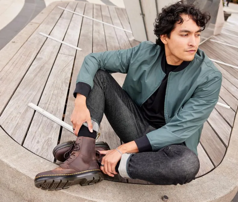 Lace Up>Dr. Martens Women's Combs Leather Combat Boots