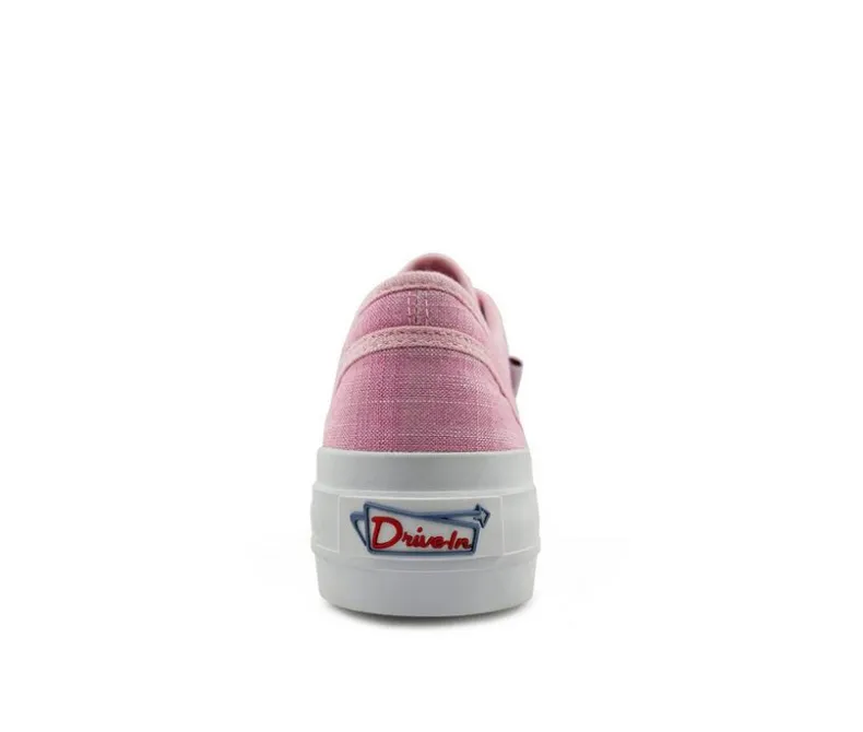 Platform|Fashion & Lifestyle>Drive-In Originals Women's Ticket Platform Sneakers