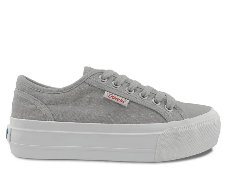 Platform|Fashion & Lifestyle>Drive-In Originals Women's Ticket Platform Sneakers
