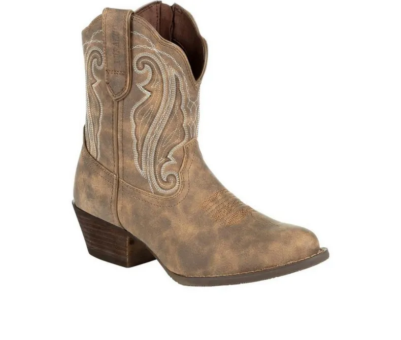 Cowboy & Western>Durango Women's Crush Distressed Shortie Western Boots