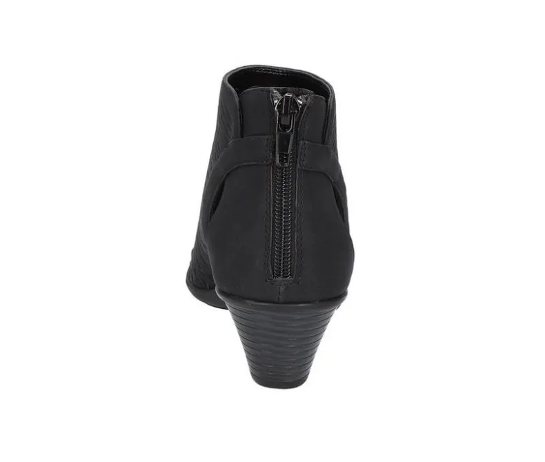 Pumps & Heels>Easy Street Women's Sunrise Heeled Peep Toe Booties