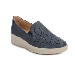 Pumps & Heels|Boat Shoes & Slip-Ons>Easy Street Women's Ying Ying Slip-On Wedge Shoes
