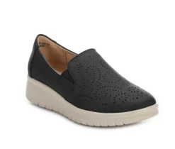Pumps & Heels|Boat Shoes & Slip-Ons>Easy Street Women's Ying Ying Slip-On Wedge Shoes