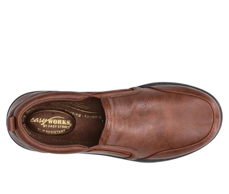 Loafers & Oxfords>Easy Works by Easy Street Women's Garland Slip Resistant Shoes