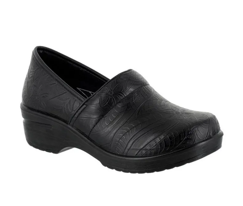 Clogs & Mules>Easy Works by Easy Street Women's Lyndee Black Tool Safety Shoes