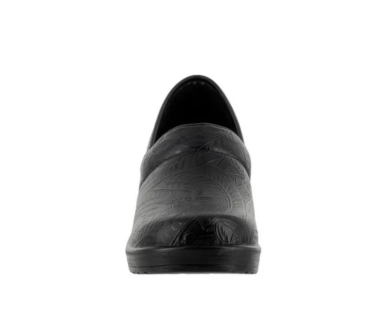 Clogs & Mules>Easy Works by Easy Street Women's Lyndee Black Tool Safety Shoes